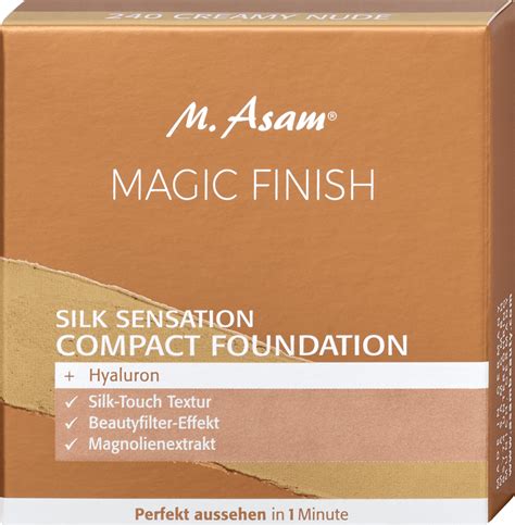 M Asam Foundation Magic Finish Kompakt Silk Sensation Creamy Nude G Dm At