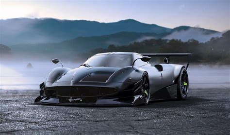 Mountains Vehicle Supercars Black Cars Wallpaper Resolution X