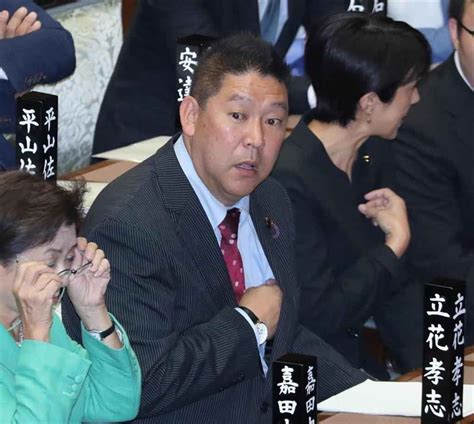 N国・立花党首が議員辞職へ 参院埼玉補選に向け、夕方会見 産経ニュース