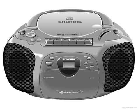 Grundig RR 420 CD CD Radio Cassette Recorder Manual HiFi Engine