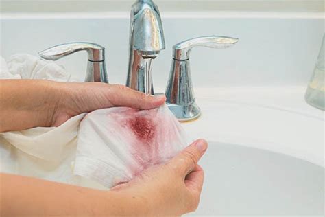 How And What To Wipe The Old Blood Stains