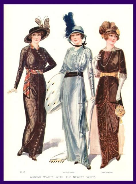 Women Fashion 1900 1920 Fashion 1900 Edwardian Fashion Belle Epoque