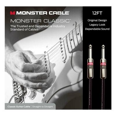 Monster Prolink Instrument Cable 12 Classic Reverb