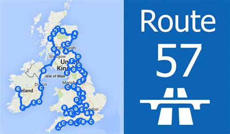 Three Amazing Road Trips on Route 57: The UK and Ireland’s Route 66