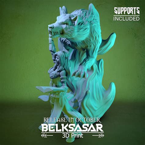 Summoner Of The Wolf Spirit Normal And Nude D Model D Printable CGTrader