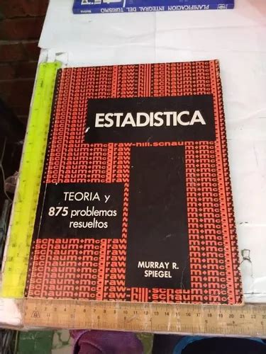 Estad Stica Teor A Y Problemas Resueltos Murray Spiegel Mercadolibre