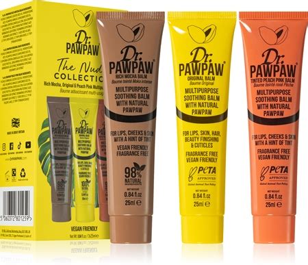 Dr Pawpaw The Nude Collection Gift Set For Lips Notino Ie