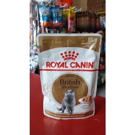 Jual Royal Canin Pouch British Shorthair G Shopee Indonesia