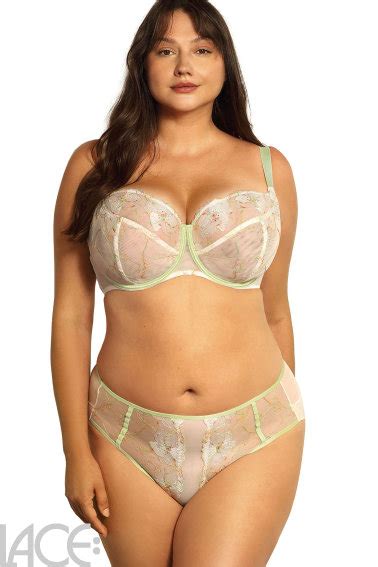 Ewa Bien Tailleslip High Leg Ewa Bien Cream Lace Lingerie Nl