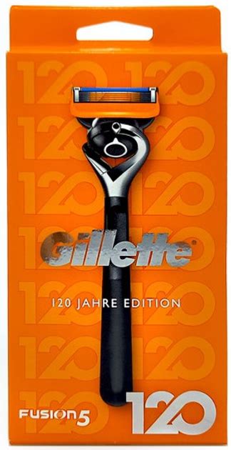 Станок для гоління Gillette Fusion 5 120-річне видання (7702018612383 ...