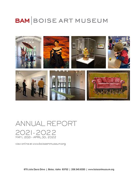 Annual Reports – Boise Art Museum