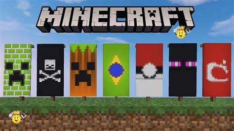 Como Fazer Bandeiras Personalizadas Minecraft YouTube