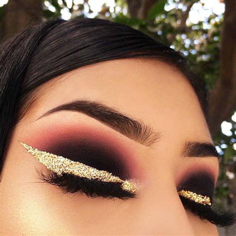 20 Ideas How To Use A Gold Glitter Eye Makeup Makeup Lover Makeup