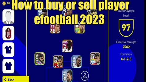 How To Buy Or Sell Player In Efootball Buy Messi Neymar Ronaldo