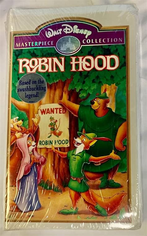 Walt Disney S Robin Hood Vhs Tape Carlosbritto