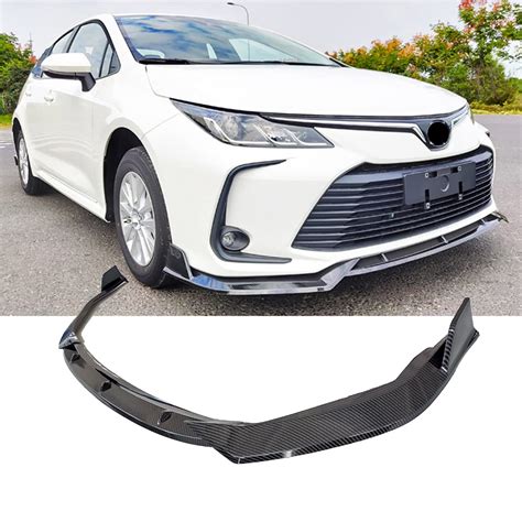 Buy Suitable For 2019 Toyota Corolla Front Lip Spoiler ABS Plastic