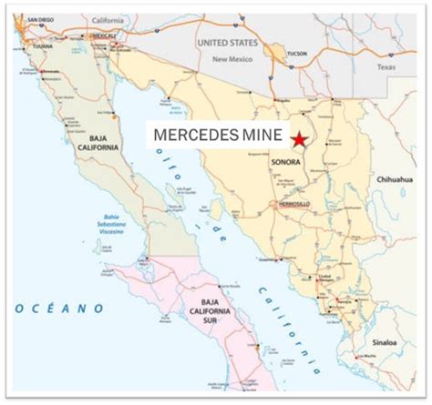 Bear Creek Mining To Acquire Mercedes Mine In Sonora Mexico From