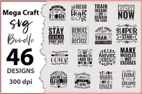 Mega Craft Bundle Graphic By GraphMagic Creative Fabrica