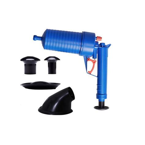 Home High Pressure Air Drain Blaster Pump Plunger Sink Pipe Clog