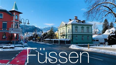 Walking In Füssen GermanyПрогулка по Фюссену Германия Youtube