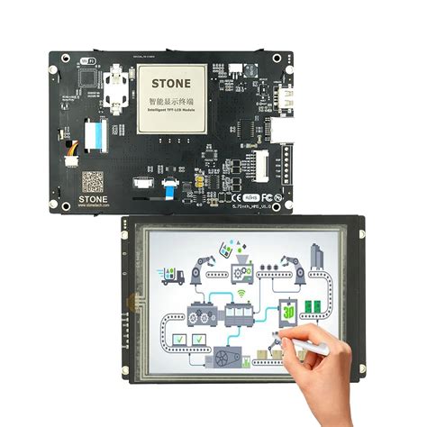 STONE Enhanced Series HMI Graphic LCD Display Module With Touch Panel