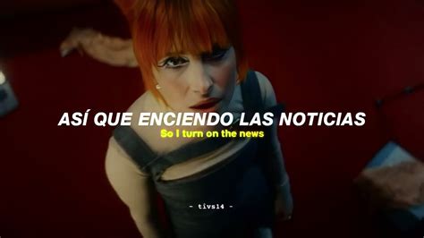 Paramore The News Official Video Sub Español Lyrics YouTube