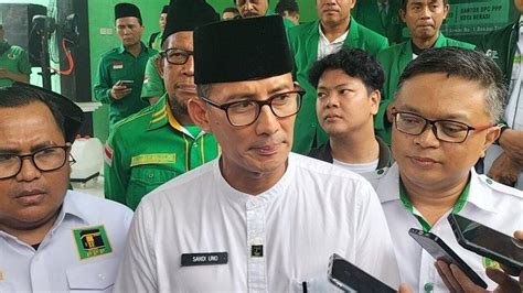 Sosok Sandiaga Uno Panaskan Bursa Cagub Dki Berpeluang Duet Lagi