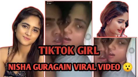 Nisha Guragain Viral Video Tik Tok Star Nisha Gurgaon Viral Video Youtube