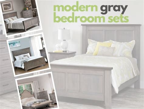 10+ Gray Bedroom Sets & Bed Frames