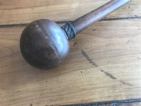 Antiques Atlas Victorian Zulu War Club Knobkerrie