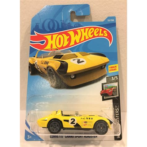 Hot Wheels Mainline Corvette Grand Sport Roadster New Shopee Malaysia