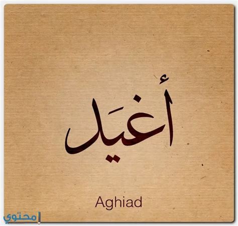 معنى اسم أغيد وحكم التسمية Aghid موقع محتوى