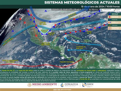 Se pronostica ambiente de frío a gélido, temperaturas bajas y caída de