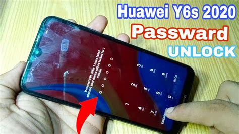 How To Hard Reset Huawei Y S Bypass Screen Lock Youtube