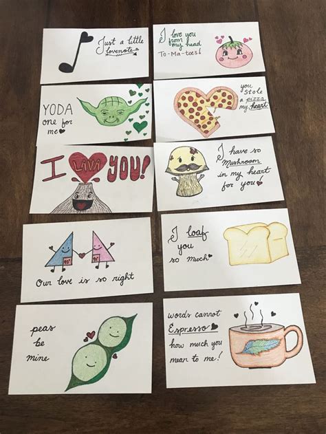 Cheesy valentines cards i drew from ideas on here! ☺️ | Cheesy ...