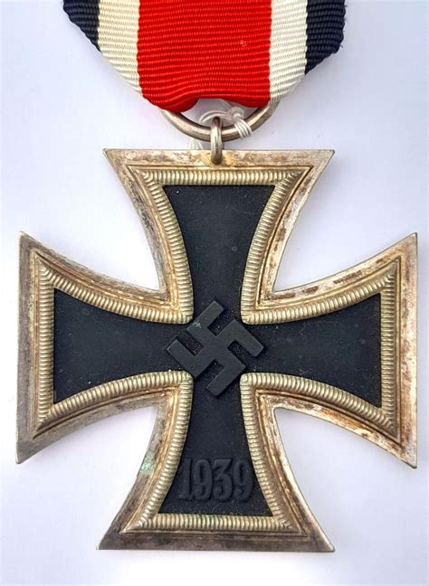 Rare Iron Cross Nd Class From The Maker Eugen Gauss Of Pforzheim Pkz