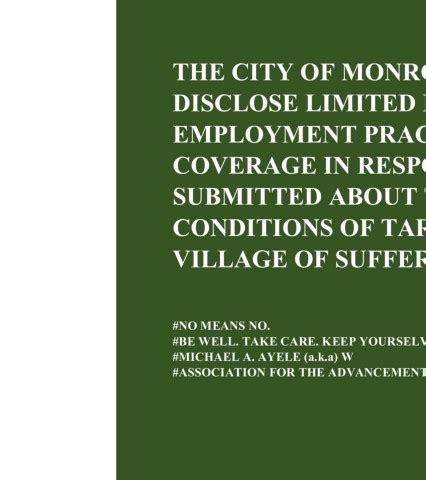 About The Employment Practices Liability Coverage Of Monroe Washington