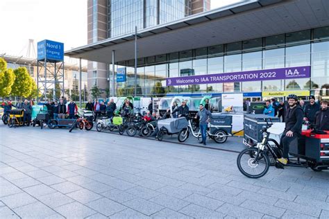 Nfz Messe IAA 2022 Fotostrecke Lastenrad Goes IAA Beim Cargobike Of