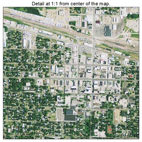 Aerial Photography Map of Huron, SD South Dakota