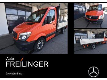 Mercedes Benz Sprinter Pritsche 314 CDI 3 5 To AHK Klima Flatbed Van