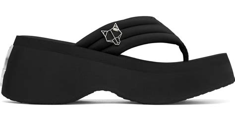 Naked Wolfe Damsel Black Lycra Lyst