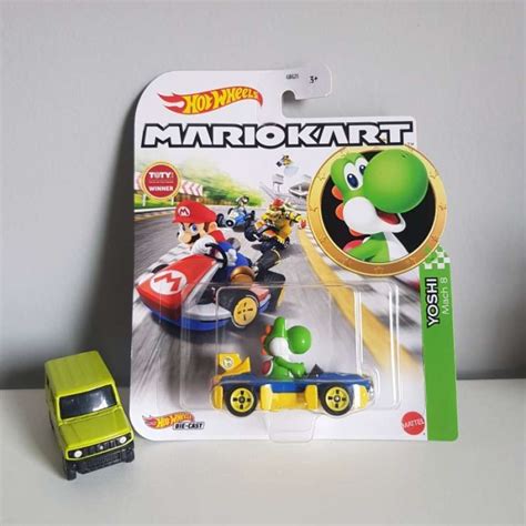 Promo Hot Wheels Mario Kart Yoshi Mach 8 Mariokart Hotwheels HW Diskon 23 Di Seller Izara Store