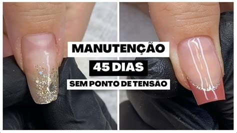 Manutenção Unha De Gel - Manutenção de unha de gel - Sem ponto de tensão - YouTube