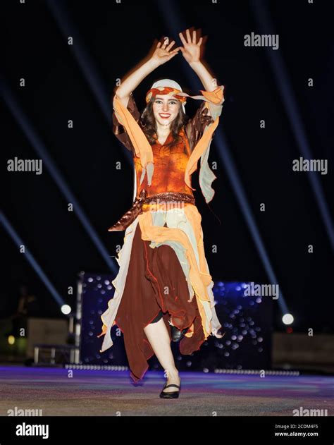 Traditional Jordanian Folklore Dance Dabke In Katara Cultural Village