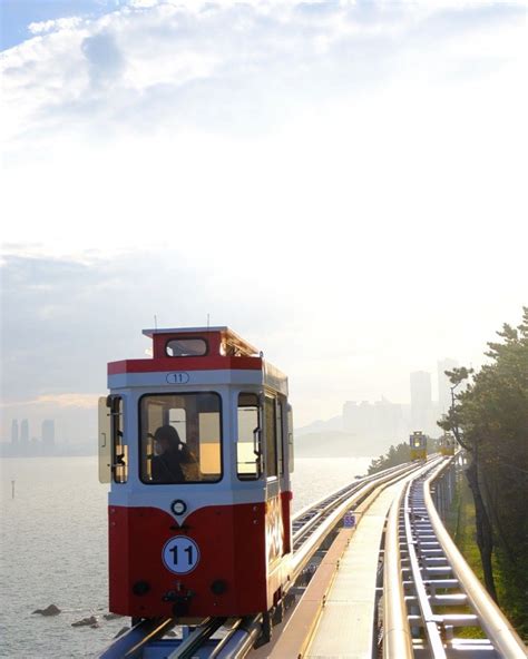 Sky Capsule Blueline Park In Busan