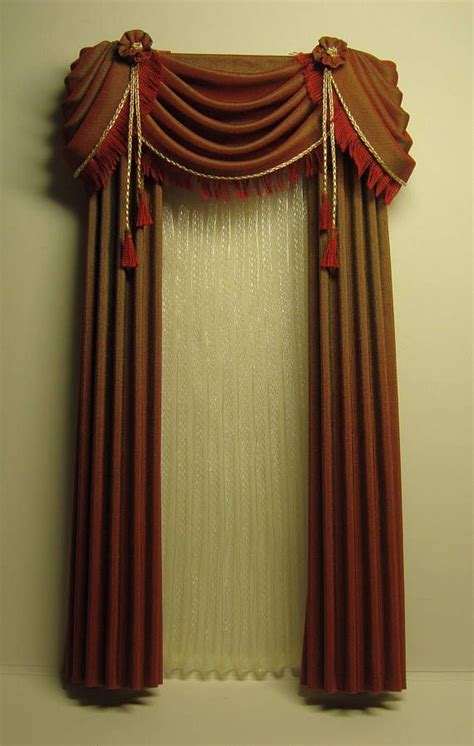 Miniature Dollhouse Curtains To Order Etsy Curtains Luxury