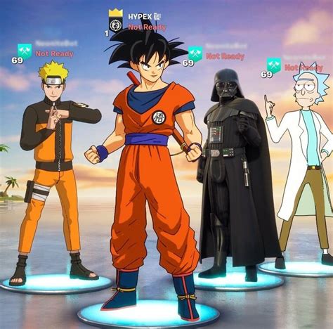 We Have Goku Rick Darth Vader And Rick In The Same Game Fandom