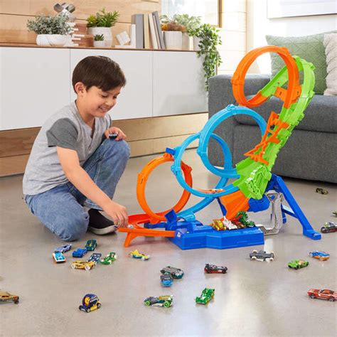 Circuit Ultra Crash Looping Hot Wheels Mattel King Jouet Garages Et Circuits Mattel