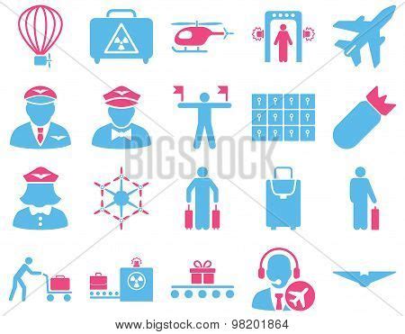 Airport Icon Set Vector Photo Free Trial Bigstock