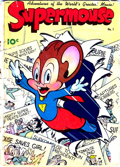 coffee break funniesstories super mouse comic